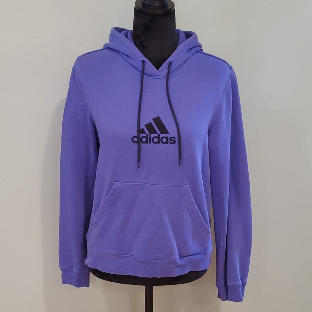 Adidas purple sweatshirt